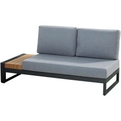 TASTE By 4 SeasonsMatisse Small Loungeset Anthracite Teak -Tuinmeubilair 140047 000 03