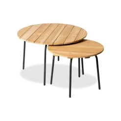 Bardani Acanto Loungeset 5-delig Bamboo Teak -Tuinmeubilair 140049 000 03 1