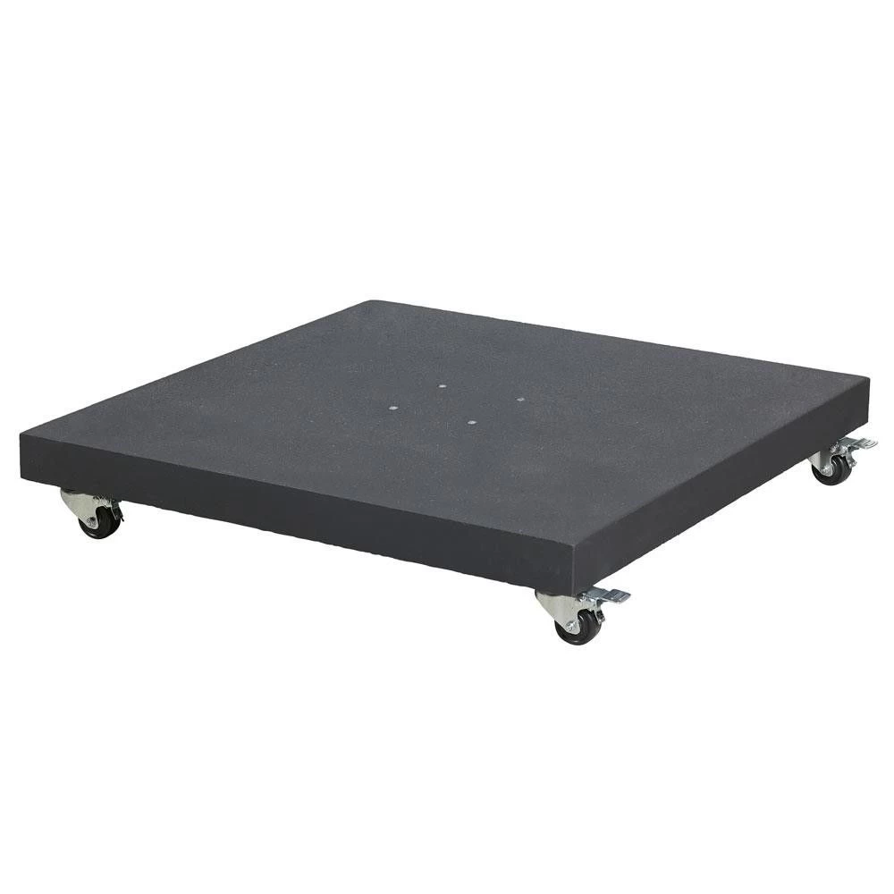 Platinum Sorrento parasolvoet 90 kg black burned Platinum Sorrento Parasolvoet 90 Kg Black Burned -Tuinmeubilair 140071 000 01 140