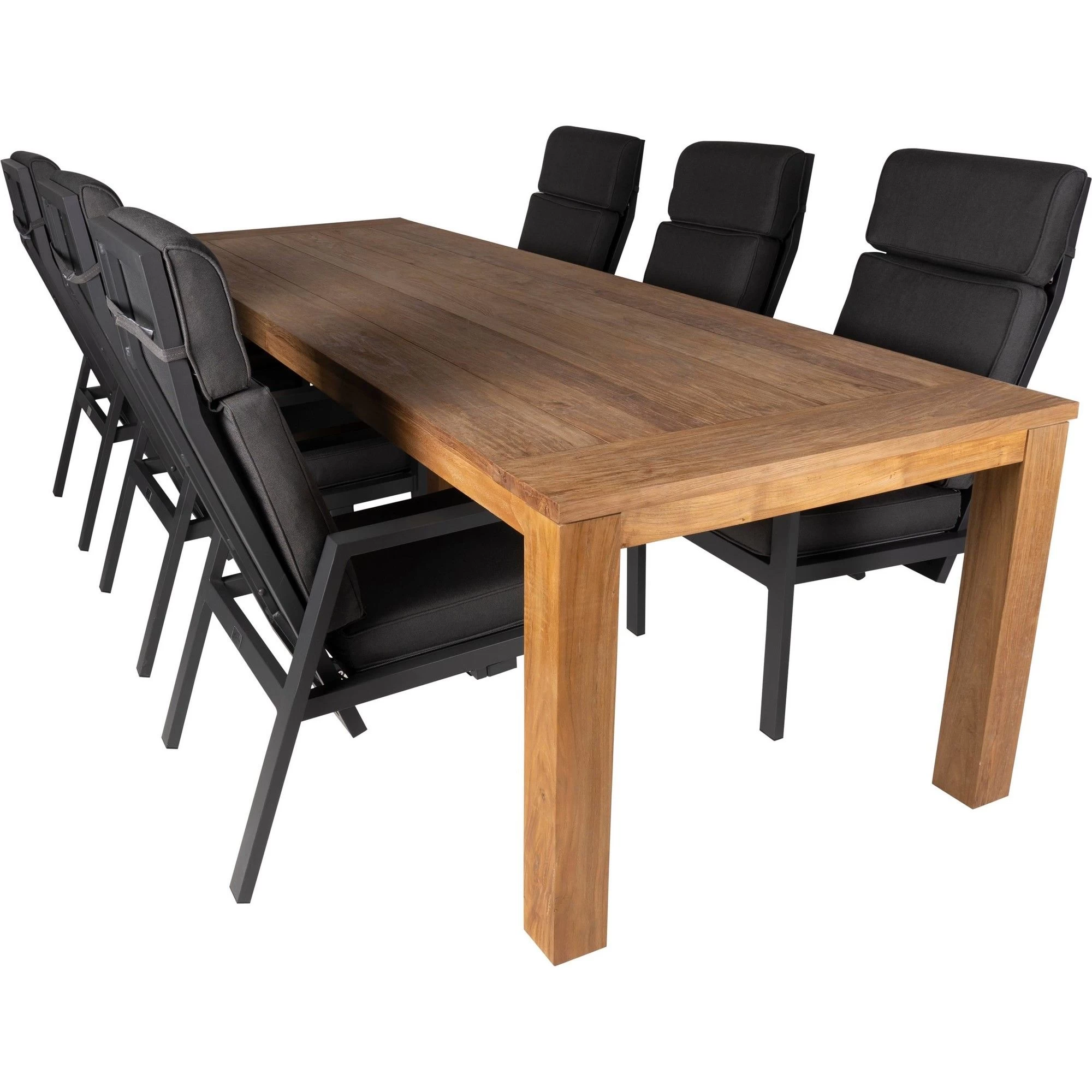 Bardani Roma 300 Quinta XL tuinset teak anthracite Bardani Roma 300 Quinta XL Tuinset Teak Anthracite -Tuinmeubilair 140080 000 01 1