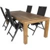 Bardani Roma 240 Aruba 4 Tuinset Verstelbaar Teak Antraciet -Tuinmeubilair 140110 000 01 1
