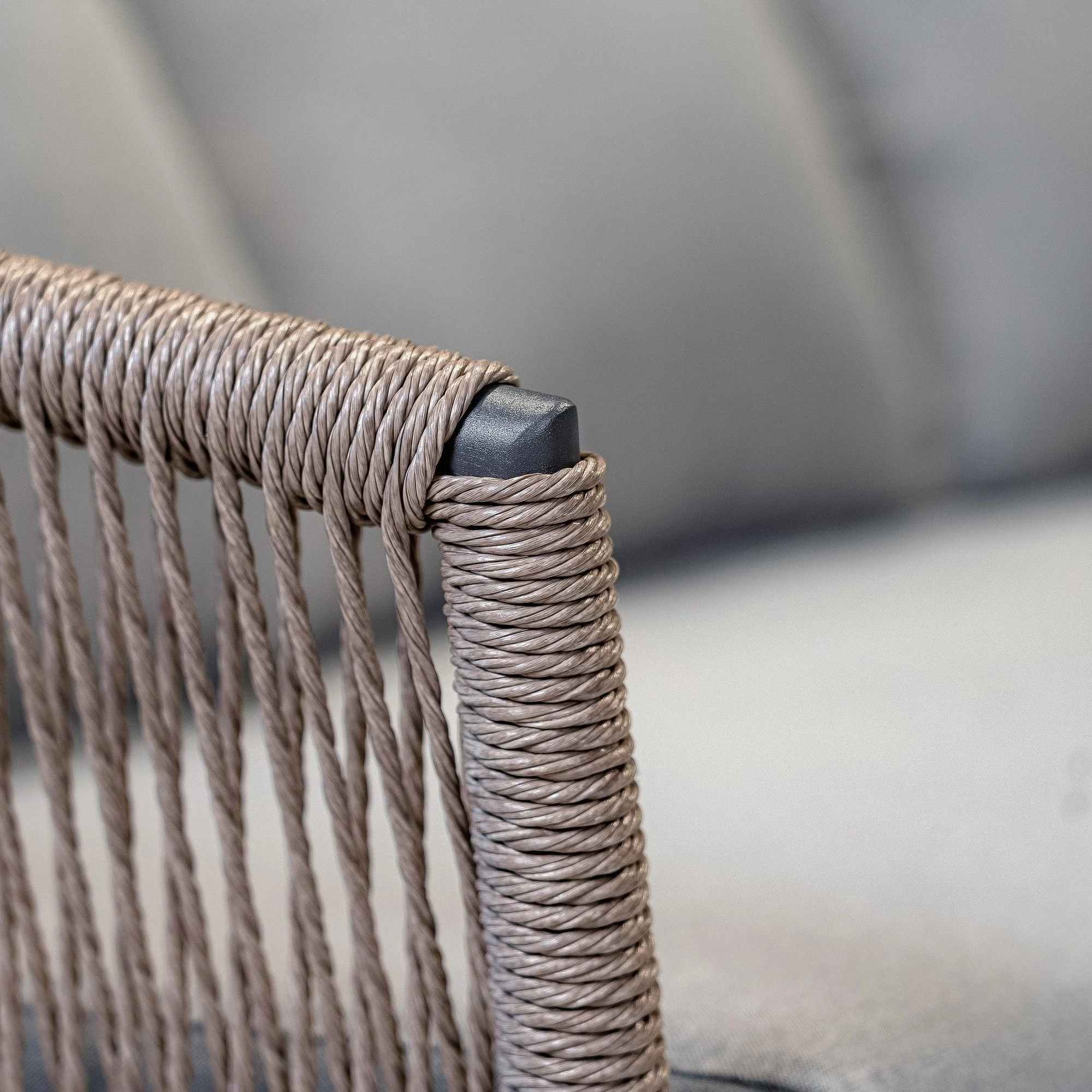 Bardani Azori hoek loungeset taupe grijs Bardani Azori Hoek Loungeset Taupe Grijs -Tuinmeubilair 151504 000 02