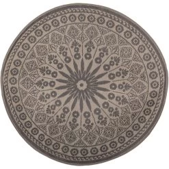 Esschert DesignTuintapijt Rond Grijs 166,4 Cm