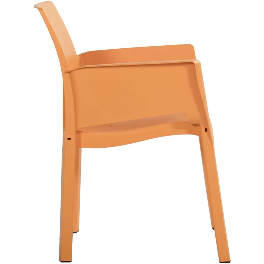 Hartman Evelyn stapelbare tuinstoel indian orange Hartman Evelyn Stapelbare Tuinstoel Indian Orange -Tuinmeubilair 152149 470 04